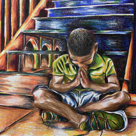 Prayers Up Print